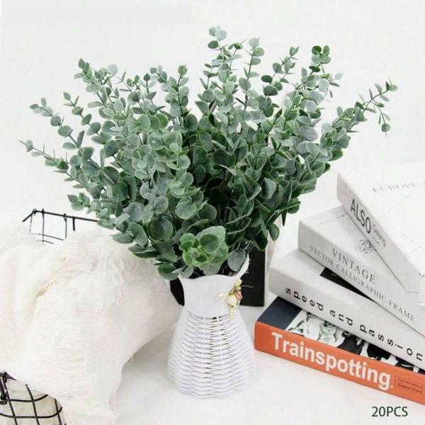 Imagem de Planta Artificial Eucalipto Decorativo 52cm - Vencedor