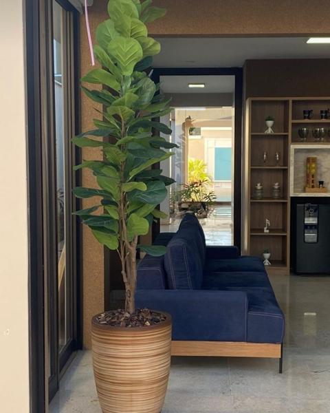 Imagem de Planta artificial ficus lyrata 1.60mt/ o vaso não acompanha