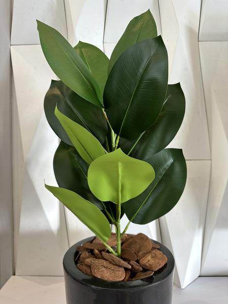 Imagem de Planta Artificial Ficus Lyrata Com Vaso Bojo De Polietileno