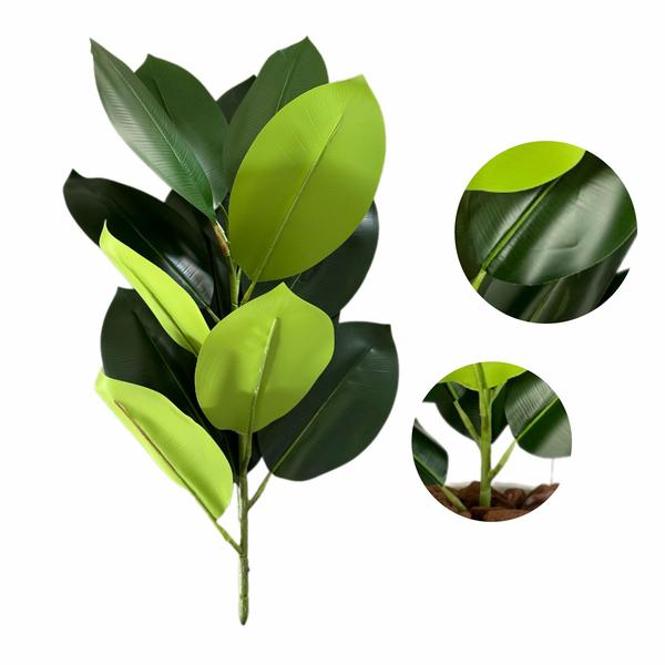 Imagem de Planta Artificial Ficus Lyrata Folhas Lindas Decoração Casa 