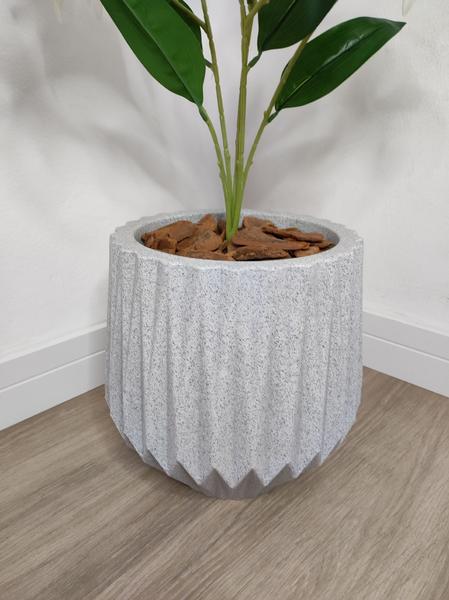 Imagem de Planta Artificial Lirio Buquê Com Vaso Origami