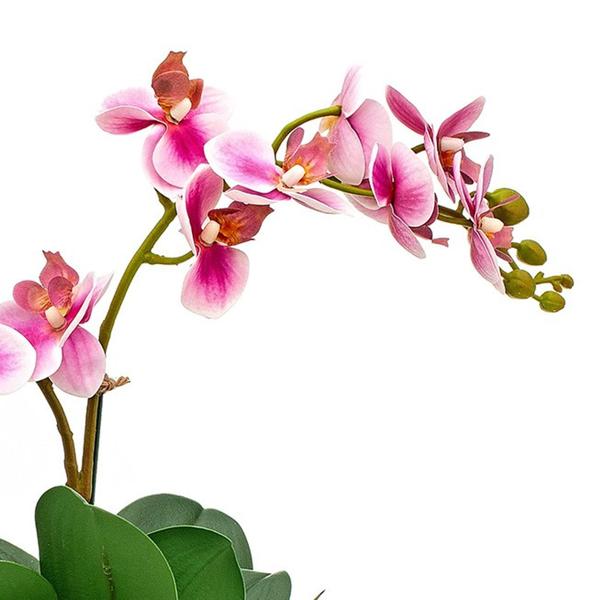 Imagem de Planta Artificial Orquídea Silicone 3d Super Realista