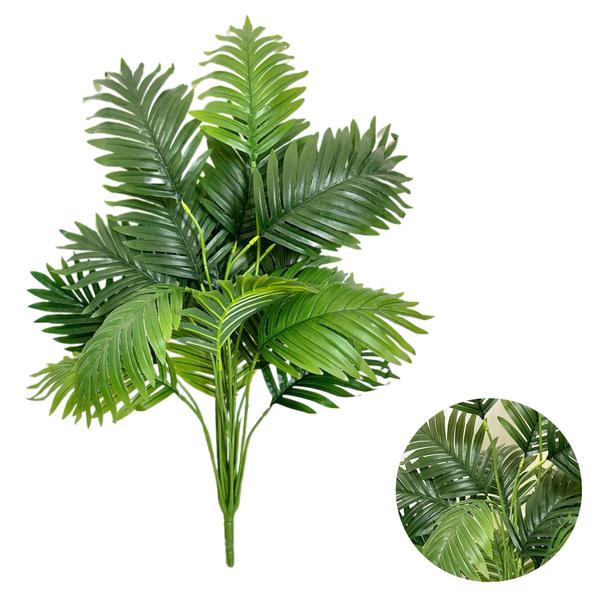 Imagem de Planta Artificial Palmeira 18 Folhas Decoração Casa