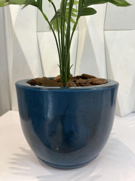 Imagem de Planta Artificial Palmeira Com Vaso Bojo Completo