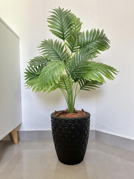 Imagem de Planta Artificial Palmeira Com Vaso Polietileno Completo