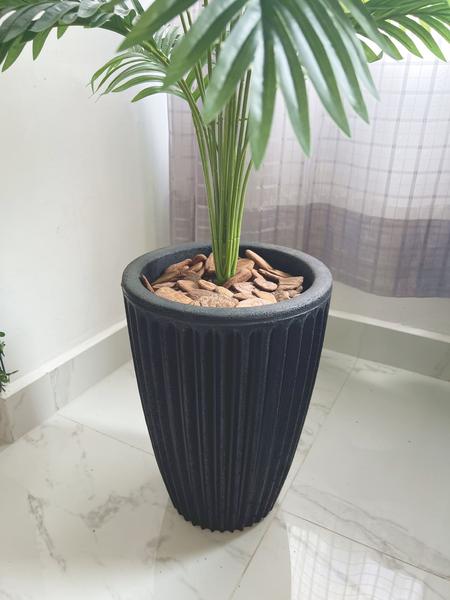 Imagem de Planta Artificial Palmeira com Vaso Polietileno Cone Romano