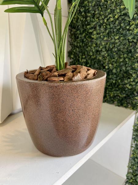 Imagem de Planta Artificial Palmeira com Vaso Polietileno Decoração