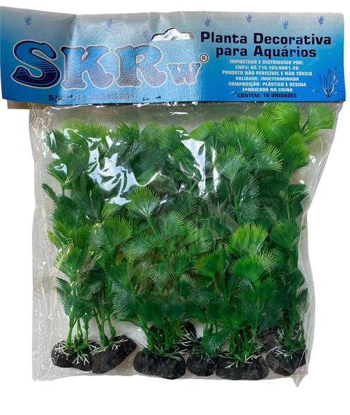 Imagem de Planta Artificial Para Aquario 17 Cm - 10 Unidades