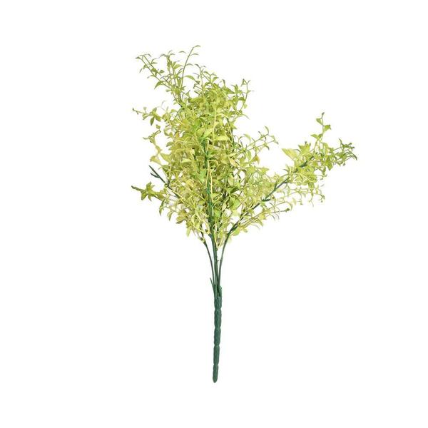 Planta Artificial Verde 2 Tons Florarte 45cm - Flor Arte Imagem de Planta Artificial Verde 2 Tons Florarte 45cm