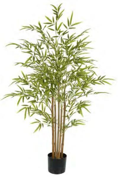 Planta Árvore Artificial Bambu Real Toque C/Pote X1050 Verde 1,20m - FLORESCER DECOR Imagem de Planta Árvore Artificial Bambu Real Toque C/Pote X1050 Verde 1,20m