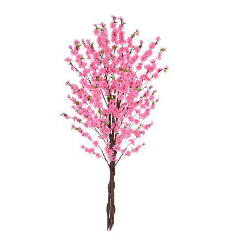 Imagem de Planta Árvore Artificial Cherry Blossom Rosa 1,6m