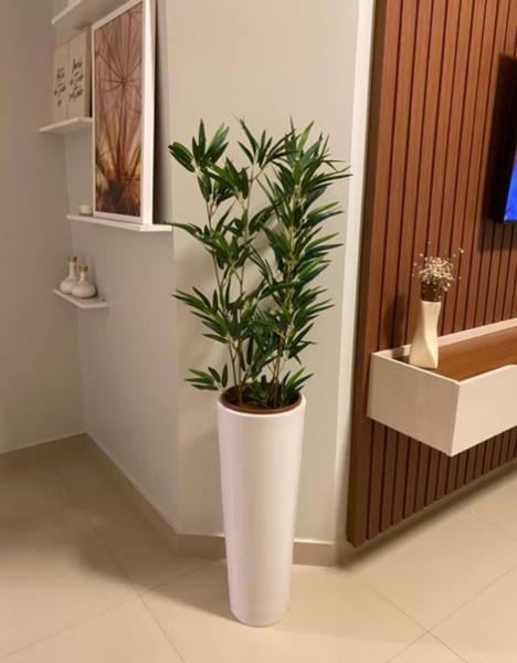 Imagem de Planta bambu artificial 4 hastes sem o vaso