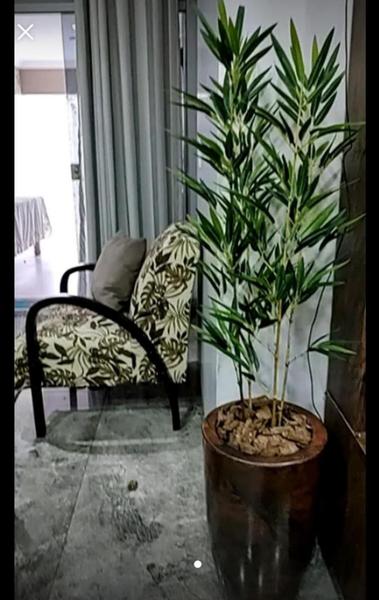 Imagem de Planta bambu artificial 5 hastes 1 mt sem o vaso