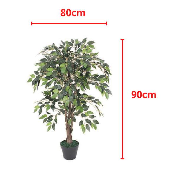 Imagem de Planta Ficus Premium Caule Natural permanente 90cm
