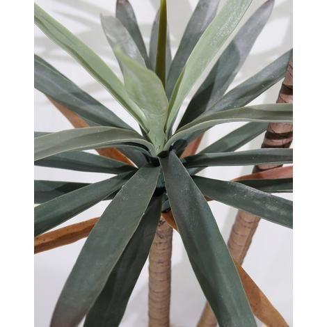 Imagem de Planta Folhas Yucca Elefante Artificial Luxo P/Vaso Realista