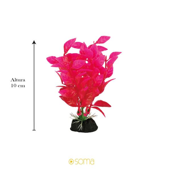 Imagem de Planta plastica soma economy 10cm vermelha(mod.873)
