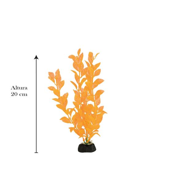 Imagem de Planta plastica soma economy 20cm laranja(mod.874)