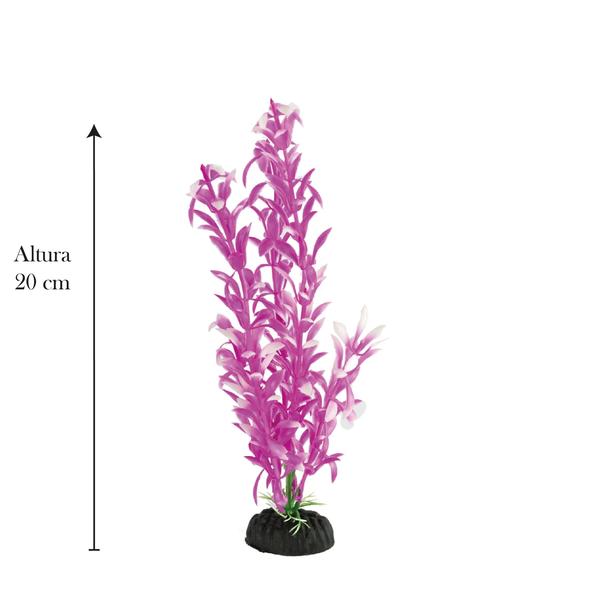 Imagem de Planta plastica soma economy 20cm roxa(mod.422)