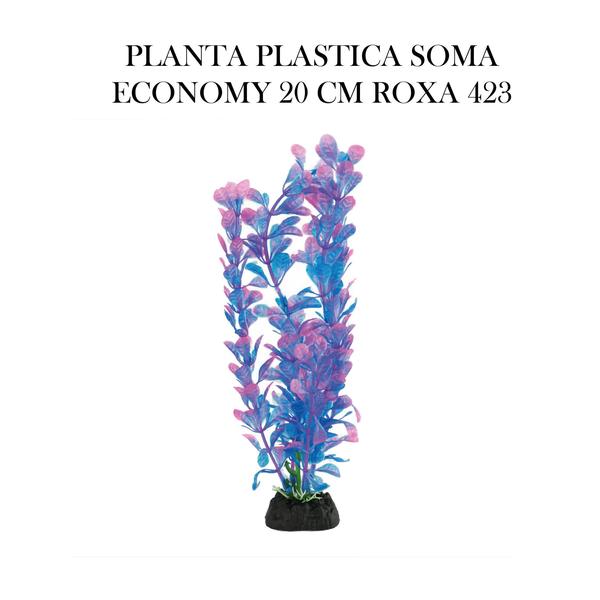 Imagem de Planta plastica soma economy 20cm roxa(mod.423)