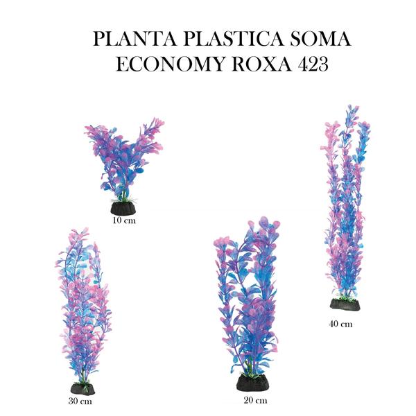 Imagem de Planta plastica soma economy 20cm roxa(mod.423)