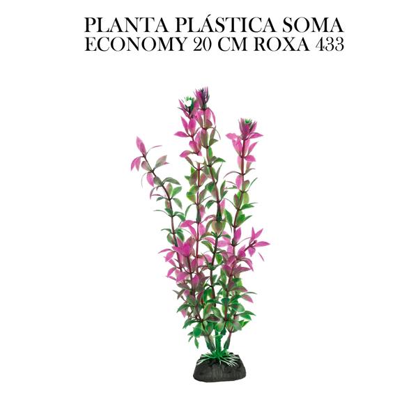 Imagem de Planta plastica soma economy 20cm roxa(mod.433)