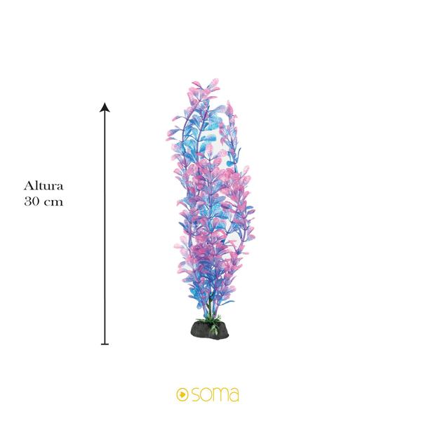 Imagem de Planta plastica soma economy 30cm roxa (mod.423)