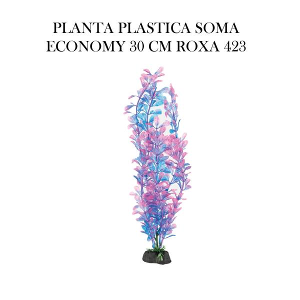 Imagem de Planta plastica soma economy 30cm roxa (mod.423)