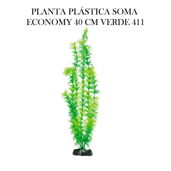 Imagem de Planta plastica soma economy 40cm verde(mod.411)