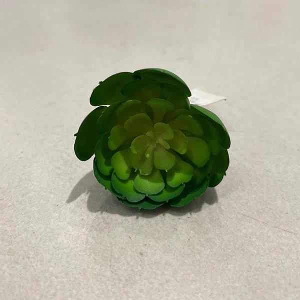 Imagem de Planta Suculenta Verde Artificial Permanente 7cm Florarte