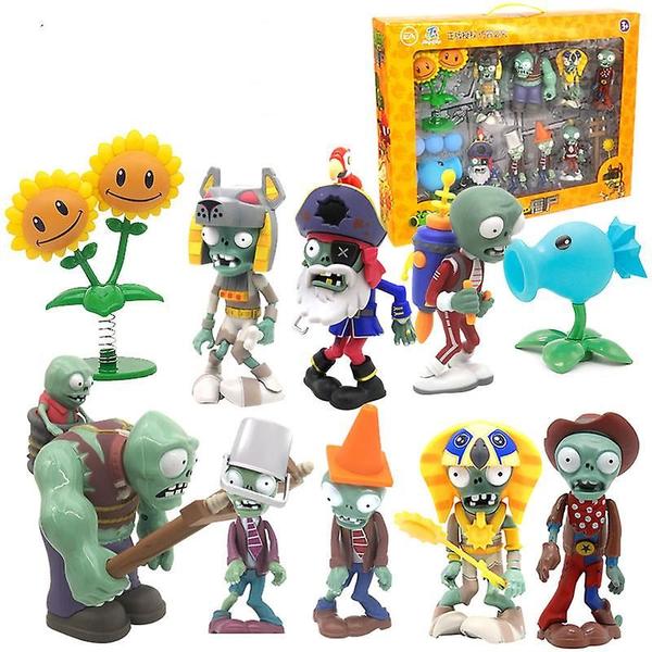 Imagem de Plantas Vs Zombies Figuras Brinquedo Girassol Parede Nut Blover Pira