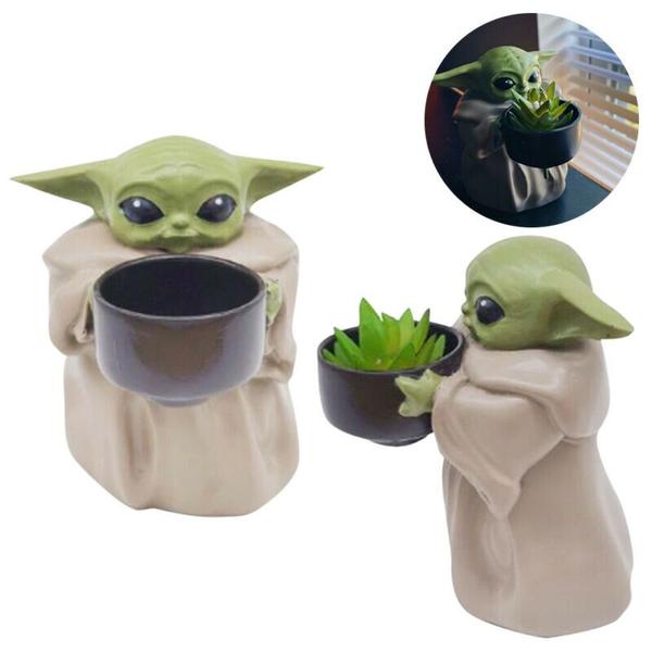 Imagem de Planter Pot Star Wars Mandalorian Baby Yoda A Criança”