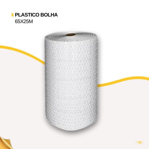 Imagem de Plastico Bolha Proteção Bobina para Embalagem 65cmx25m