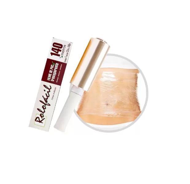 Plástico Filme PVC - Rolo Fácil 12 cm X 140 Metros - DISPAFILM - Unidade Imagem de Plástico Filme PVC - Rolo Fácil 12 cm X 140 Metros - DISPAFILM - Unidade
