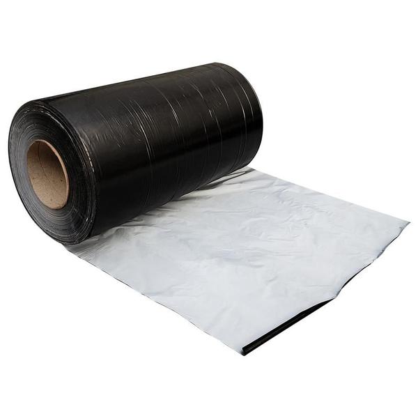 Imagem de Plástico Mulching Cobertura Solo Preto E Branco 1,60x1000m