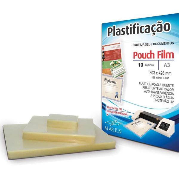 Imagem de Plastico para Plastificacao Pouch FILM A-3 303X426MM 0,07