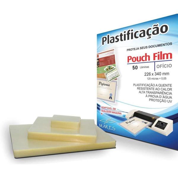 Imagem de Plastico para Plastificacao Pouch FILM Oficio 226X340 0,05