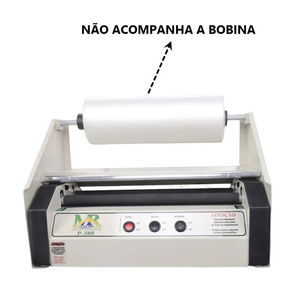 Imagem de Plastificadora Poliseladora P380 Suporte Bopp Laminação 220V