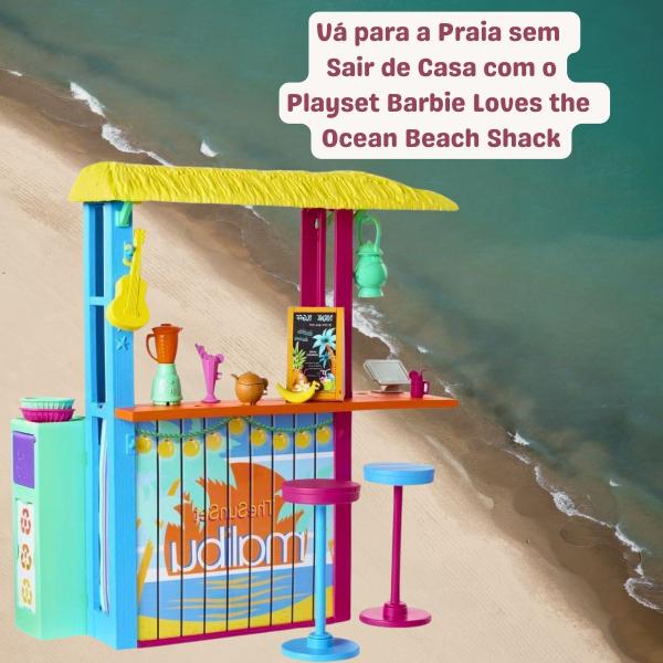 Imagem de Plasyset Original Barbie Malibu Eco Quiosque de Praia