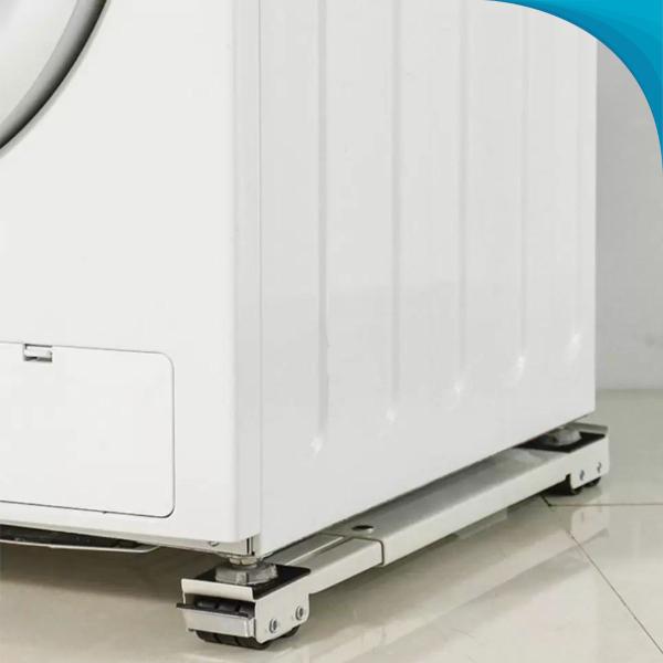 Plataforma Reforçada para Movimentar Máquina de Lavar e Freezer Original - BlackWatch Imagem de Plataforma Reforçada para Movimentar Máquina de Lavar e Freezer Original