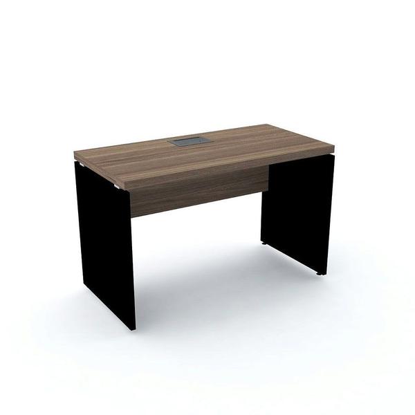 Imagem de Plataforma Simples Inicial PE 40 Pandin 1,34 M Walnut e Preto