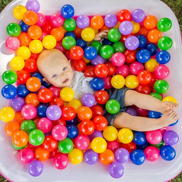 Imagem de Play Balls FoxPrint Soft Plastic Kids 100% livre de ftalatos e BPA