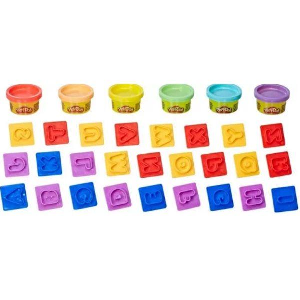Play DOH Conjunto de Massinha Letras Hasbro E8532 Imagem de Play DOH Conjunto de Massinha Letras Hasbro E8532