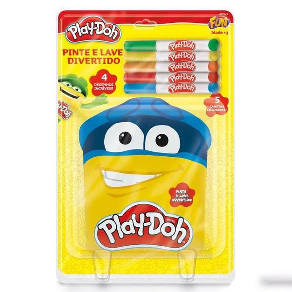 Imagem de Play-Doh Fun Livro Pinte E Lave Divertido - 8075