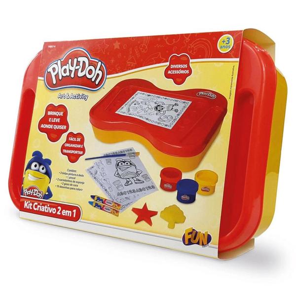 Imagem de Play Doh Kit Criativo 2 Em 1 - Fun F0007-8