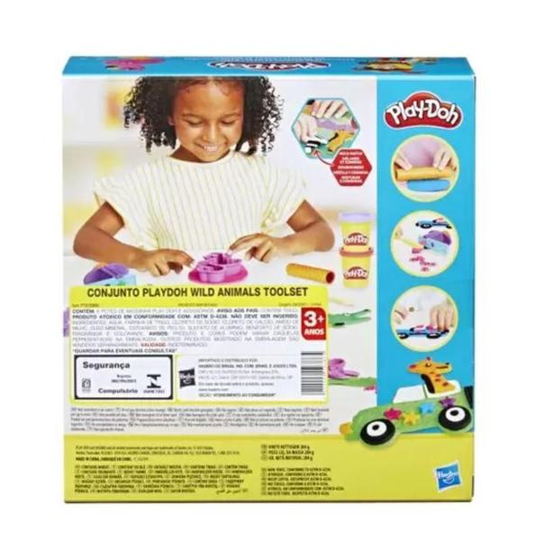 Imagem de Play Doh Kit De Ferramentas De Animais F7213 - Hasbro