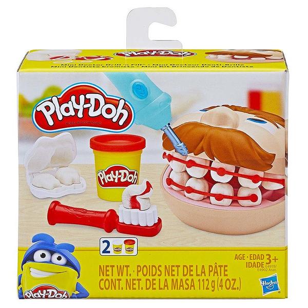 Imagem de Play-Doh Massinha de Modelar Mini Kit Brincando de Dentista E4902 E4919 - Hasbro