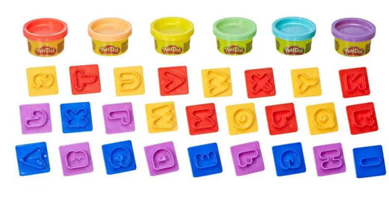 Imagem de Play Doh Massinhas  Letras 14634-Hasbro