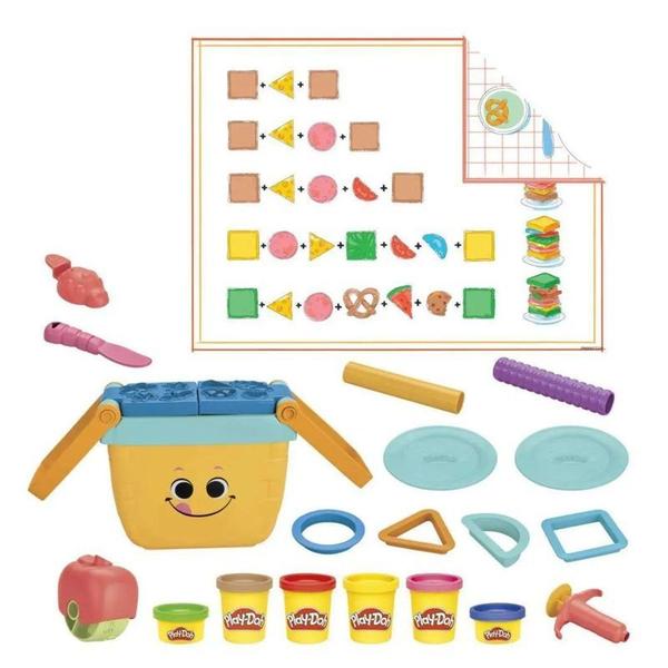 Imagem de Play-Doh-picnic shapes starter HASBRO