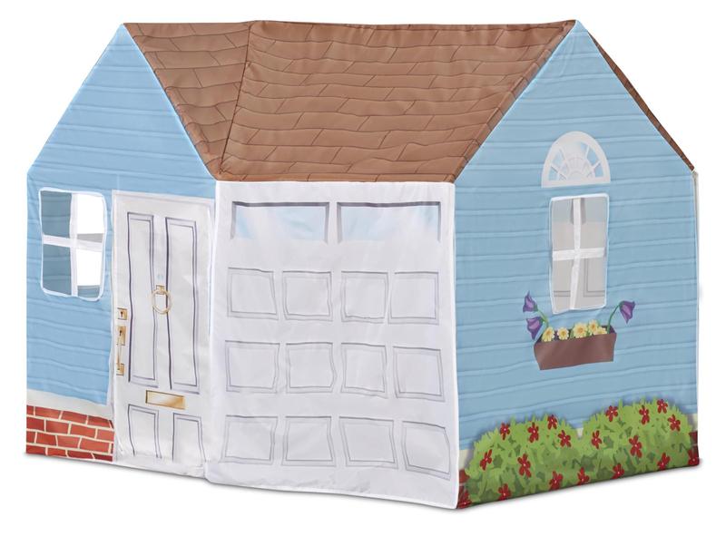 Imagem de Play Tent Kid Trax Easy Pop Up Magical House azul com estojo