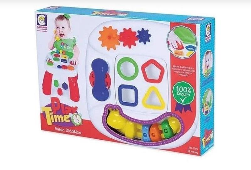 Play Time Mesa Atividades 2390 Cotiplás - COTIPLAS Imagem de Play Time Mesa Atividades 2390 Cotiplás